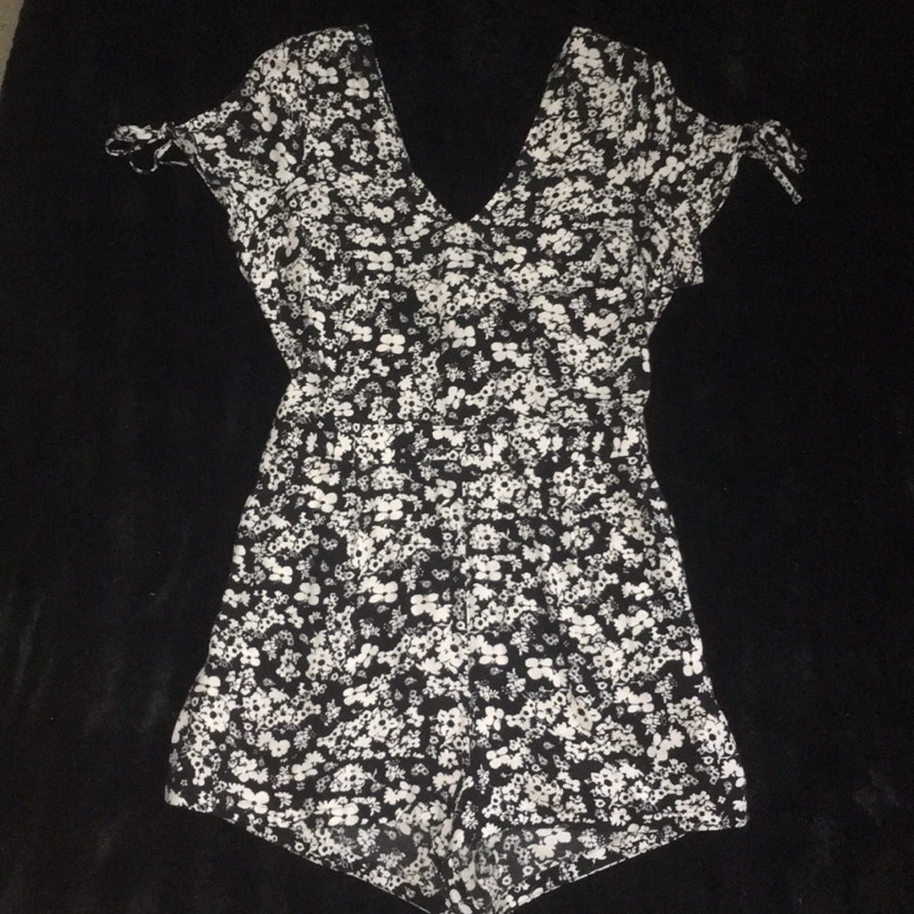 Open-Back Romper